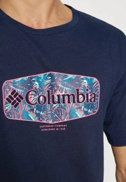 Columbia Hombre THISTLETOWN HILLS GRAPHIC SHORT SLEEVE - Camiseta Estampada - Collegiate Navy Heather -Columbia Tienda De Ventas 00e5f105e3fc4135865d510c612ce7a0