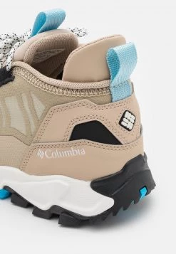 Columbia Hombre FLOW BOROUGH LOW - Zapatillas De Senderismo - Ancient Fossil/cyan Blue -Columbia Tienda De Ventas 02f53ec10f1b4670918bc347bccbcd5f