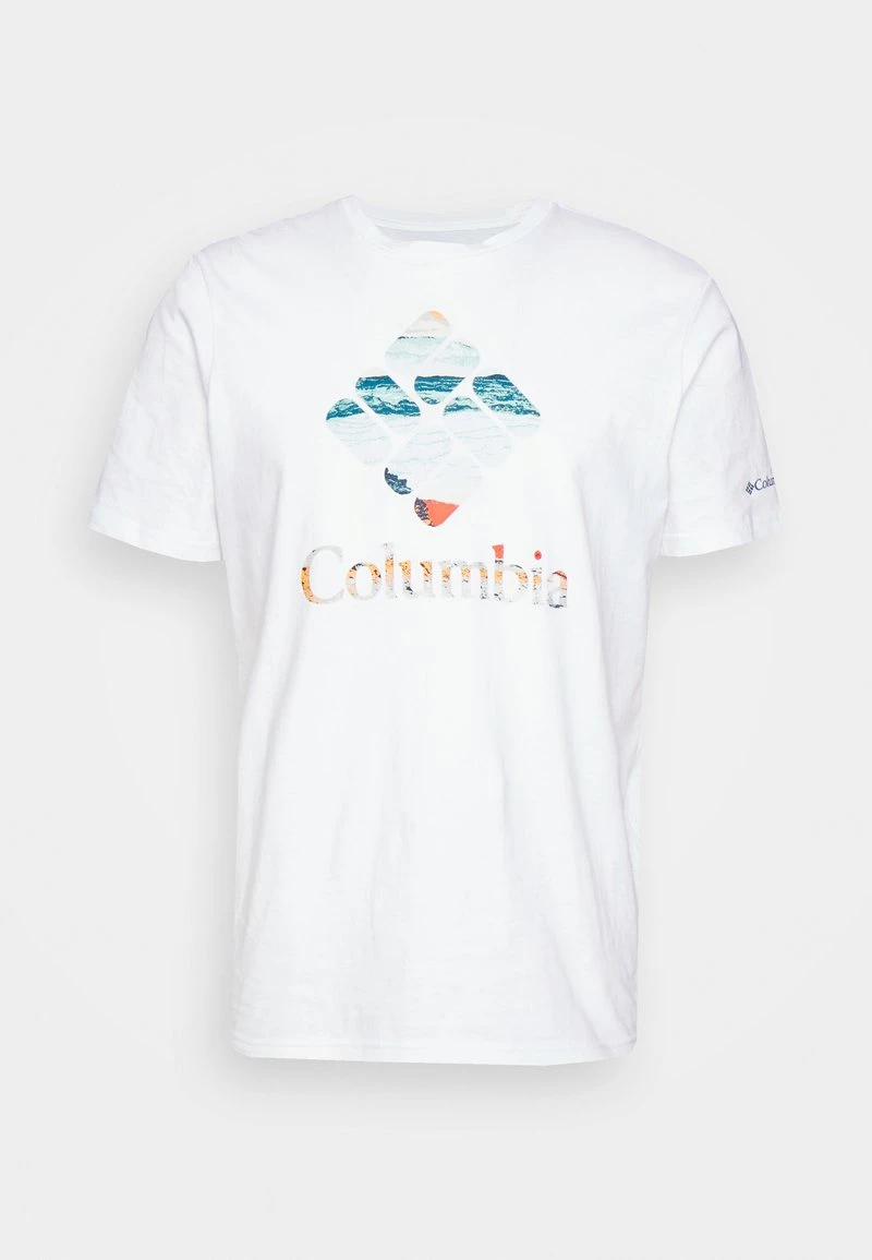 Columbia Hombre RAPID RIDGE™ GRAPHIC TEE - Camiseta Estampada - White 5 Columbia Hombre RAPID RIDGE™ GRAPHIC TEE - Camiseta Estampada - White - Imagen 5