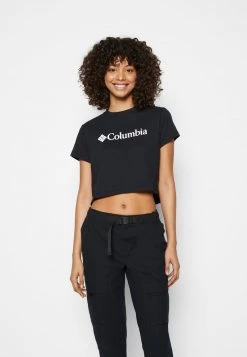 Columbia Mujer NORTH CASCADES™ CROPPED TEE - Camiseta Estampada - Black -Columbia Tienda De Ventas 05d87c4e835749548677e31b907bda61
