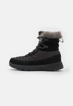 Columbia Mujer SLOPESIDE PEAK LUXE - Botas Para La Nieve - Black/graphite
