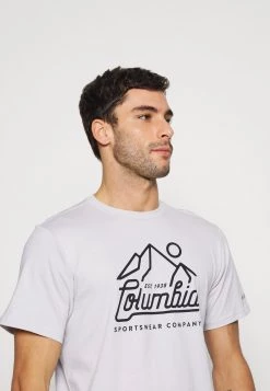 Columbia Hombre SEASONAL LOGO TEE - Camiseta Estampada - Nimbus Grey -Columbia Tienda De Ventas 0acc274e8a144f8f9780feda2ebbfc8e
