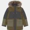 Columbia Unisexo MARQUAM PEAK FUSION™ UNISEX - Abrigo De Invierno - New Olive/shark/stone Green