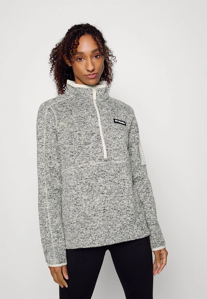 Columbia Mujer WEATHER™ 1/2 ZIP - Jersey De Punto - Chalk Heather 1 Columbia Mujer WEATHER™ 1/2 ZIP - Jersey De Punto - Chalk Heather