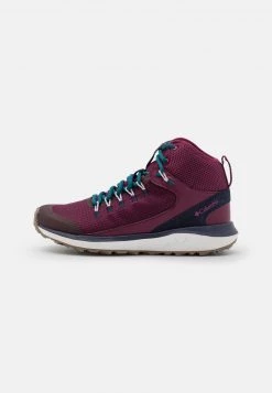 Columbia Mujer TRAILSTORM MID WP - Zapatillas De Senderismo - Marionberry/deep Water