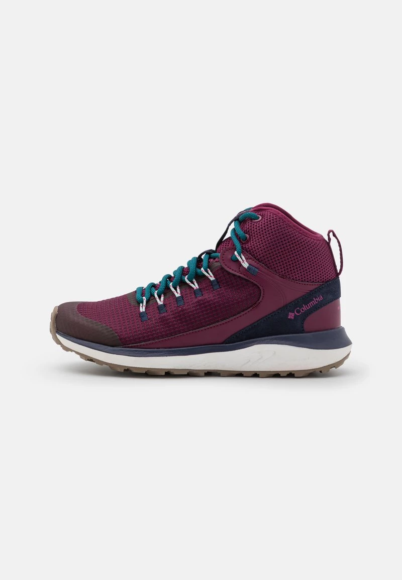Columbia Mujer TRAILSTORM MID WP - Zapatillas De Senderismo - Marionberry/deep Water 1 Columbia Mujer TRAILSTORM MID WP - Zapatillas De Senderismo - Marionberry/deep Water