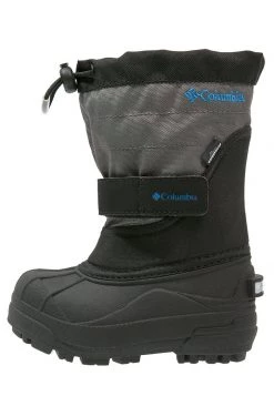 Columbia Unisexo POWDERBUG PLUS II - Botas Para La Nieve - Black/hyper Blue