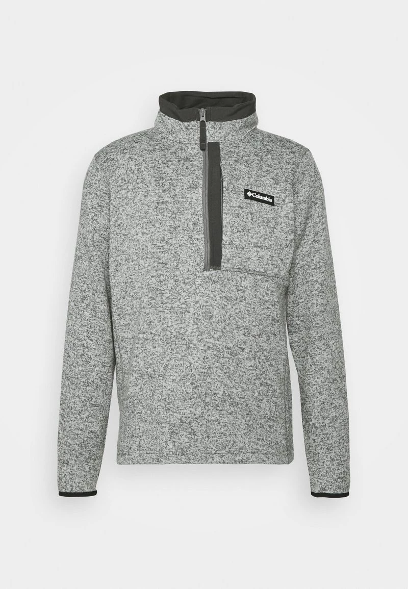 Columbia Hombre WEATHER™ HALF ZIP - Forro Polar - City Grey Heather/shark 4 Columbia Hombre WEATHER™ HALF ZIP - Forro Polar - City Grey Heather/shark - Imagen 4