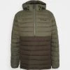 Columbia Hombre POWDER LITE™ ANORAK - Chaqueta De Invierno - Olive Green/stone Green