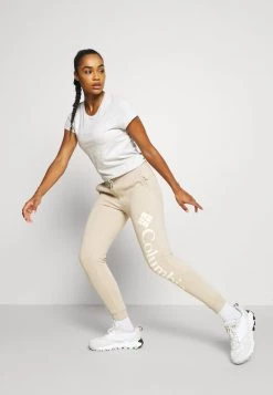 Columbia Mujer LOGO - Pantalones Deportivos - Ancient Fossil -Columbia Tienda De Ventas 28ce6a364a394acb942917f6b11b5d6d