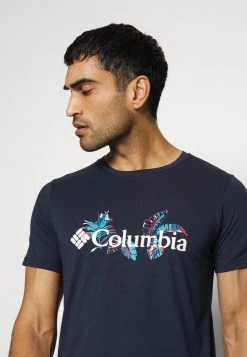 Columbia Hombre MENS SUN TREK SHORT SLEEVE GRAPHIC TEE - Camiseta Deportiva - Collegiate Navy -Columbia Tienda De Ventas 2bce64f2e3c64283b851e386a4a30a7d
