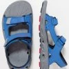 Columbia Unisexo YOUTH TECHSUN VENT UNISEX - Sandalias De Senderismo - Stormy Blue/mountain Red