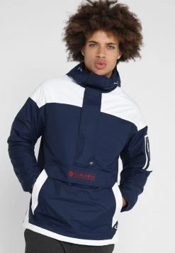 Columbia Hombre CHALLENGER™ - Cortaviento - Collegiate Navy/white