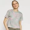 Columbia Mujer PARK™ BOX TEE - Camiseta Estampada - Aqua Tone