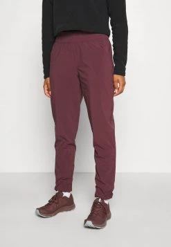 Columbia Mujer PLEASANT CREEK WARM JOGGER - Pantalones Montañeros Largos - Malbec