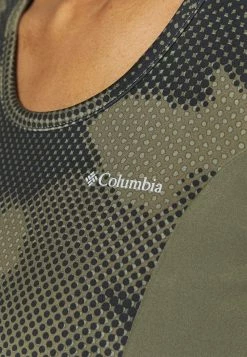 Columbia Mujer WINDGATES™ CROPPED TANK - Camiseta Deportiva - Stone Green -Columbia Tienda De Ventas 3794bc824bed4b4396a9c31cb739f356