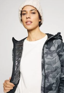 Columbia Mujer POWDER LITE HOODED - Chaqueta De Invierno - Black Traditional -Columbia Tienda De Ventas 398b09dfbf9e4767b7ecaf6edf4cbea0