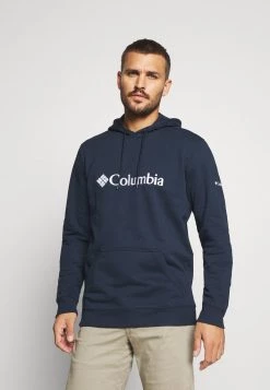 Columbia Hombre BASIC LOGO™ II HOODIE - Jersey Con Capucha - Collegiate Navy/white