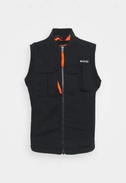 Columbia Hombre FIELD ROC™ REVERSIBLE VEST - Chaleco - Black/red Quartz