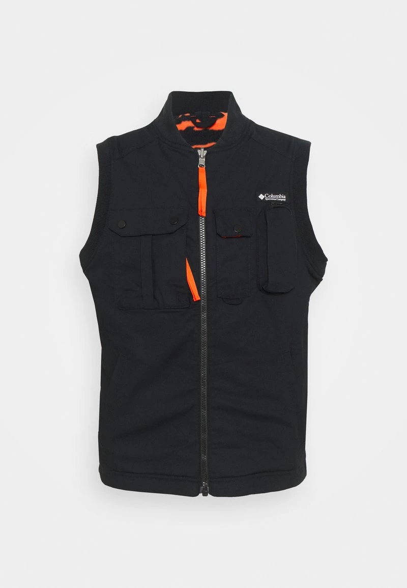 Columbia Hombre FIELD ROC™ REVERSIBLE VEST - Chaleco - Black/red Quartz 1 Columbia Hombre FIELD ROC™ REVERSIBLE VEST - Chaleco - Black/red Quartz