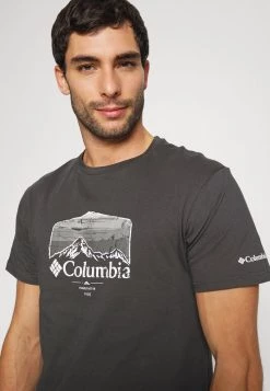 Columbia Hombre PATH LAKE™ GRAPHIC TEE - Camiseta Estampada - Shark -Columbia Tienda De Ventas 4015f68a60524c9dac77ad91a392365f