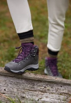 Columbia Mujer 100MW TITANIUM OUTDRY - Zapatillas De Senderismo - Ti Grey Steel/black Cherry -Columbia Tienda De Ventas 42387259f795446fa862274d7f4f8d5c