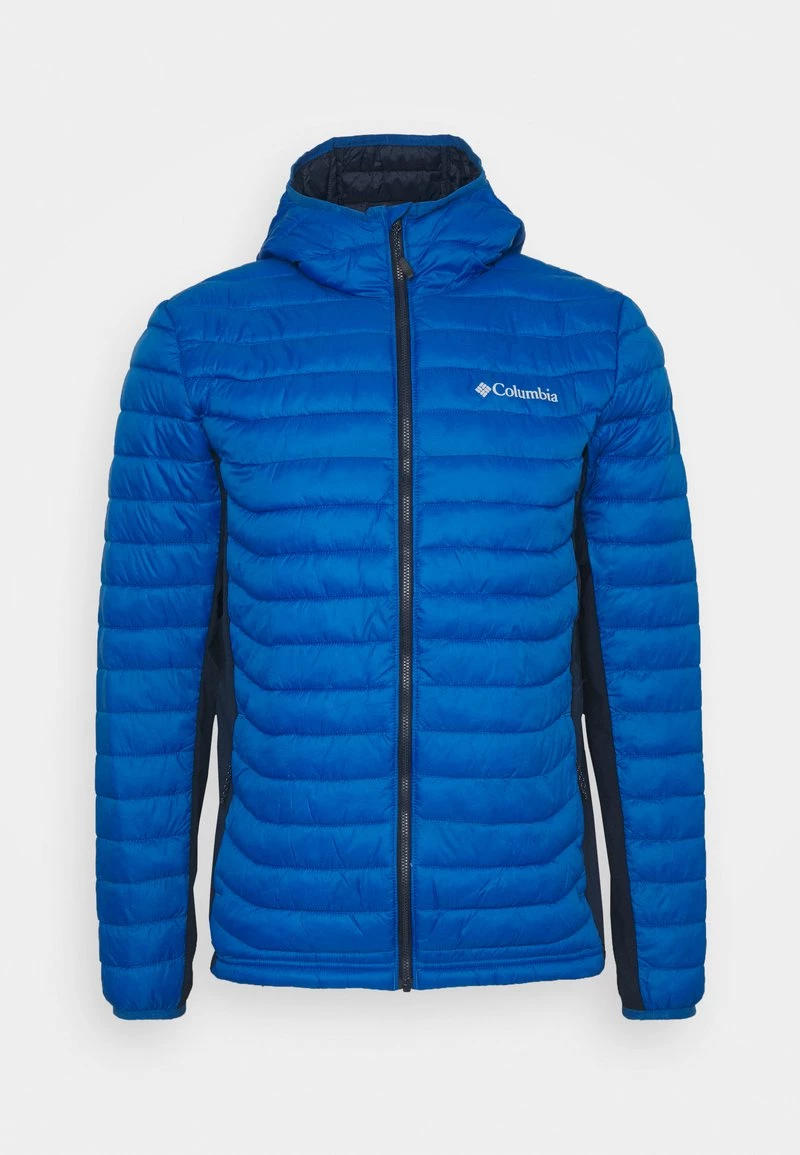 Columbia Hombre POWDER PASS™ HOODED JACKET - Chaqueta Outdoor - Bright Indigo/collegiate Navy 1 Columbia Hombre POWDER PASS™ HOODED JACKET - Chaqueta Outdoor - Bright Indigo/collegiate Navy