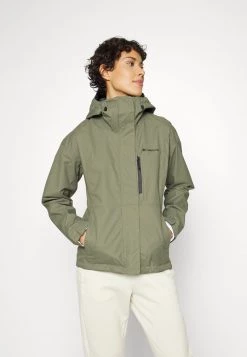 Columbia Mujer HIKEBOUND™ JACKET - Chaqueta Hard Shell - Stone Green