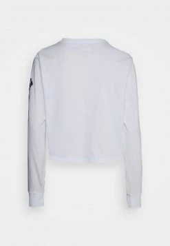 Columbia Mujer NORTH CASCADES LONG SLEEVE CROPPED TEE - Camiseta De Manga Larga - White/black -Columbia Tienda De Ventas 4997e679f02e455e9b55d7f66db4e141