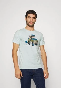 Columbia Hombre MENS SUN TREK SHORT SLEEVE GRAPHIC TEE - Camiseta Deportiva - Icy Morn