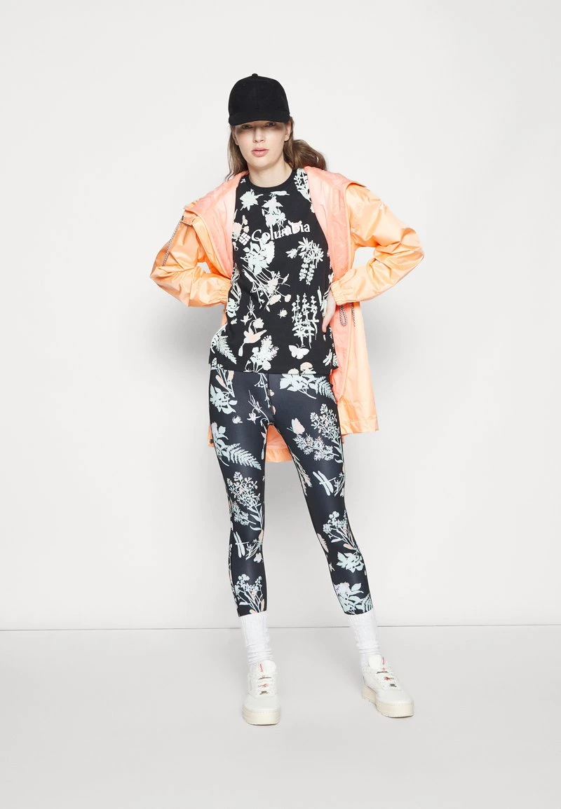 Columbia Mujer LODGE™ PRINT 7/8 TIGHT - Leggings - Black Radical 6 Columbia Mujer LODGE™ PRINT 7/8 TIGHT - Leggings - Black Radical - Imagen 6