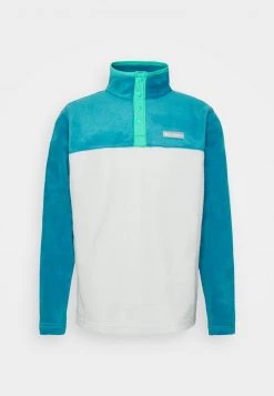 Columbia Hombre STEENS MOUNTAIN HALF SNAP - Forro Polar - Nimbus Grey/deep Marine/electric Turquoise -Columbia Tienda De Ventas 4f65c5fc31d34a278d5b2977949ae8cd