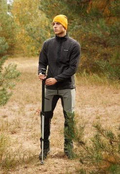 Columbia Hombre SWEATER WEATHER™ FULL ZIP - Forro Polar - Black Heather