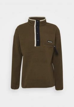 Columbia Hombre HELVETIA™ HALF SNAP - Forro Polar - Olive