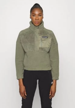 Columbia Mujer LODGE SHERPA - Forro Polar - Stone Green