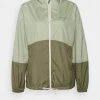 Columbia Mujer FLASH FORWARD - Cortaviento - Safari/stone Green