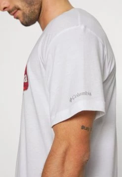 Columbia Hombre THISTLETOWN HILLS GRAPHIC SHORT SLEEVE - Camiseta Estampada - White -Columbia Tienda De Ventas 611ff42b1bbe491999745df6b4348b23