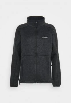 Columbia Mujer WEATHER™ FULL ZIP - Forro Polar - Black Heather -Columbia Tienda De Ventas 65d269e818444324890daaeff6e9fb19