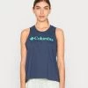 Columbia Mujer NORTH CASCADES TANK - Top - Nocturnal/elec