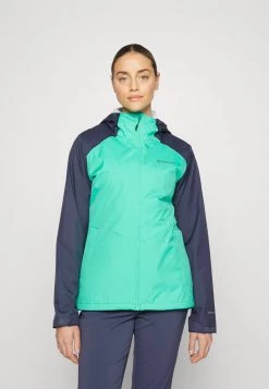 Columbia Mujer INNER LIMITS JACKET - Chaqueta Hard Shell - Electric Turquoise/nocturnal
