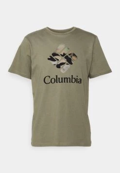 Columbia Hombre RAPID RIDGE™ GRAPHIC TEE - Camiseta Estampada - Stone Green -Columbia Tienda De Ventas 6703e774ccd34060a17f84ba0b3d04f1