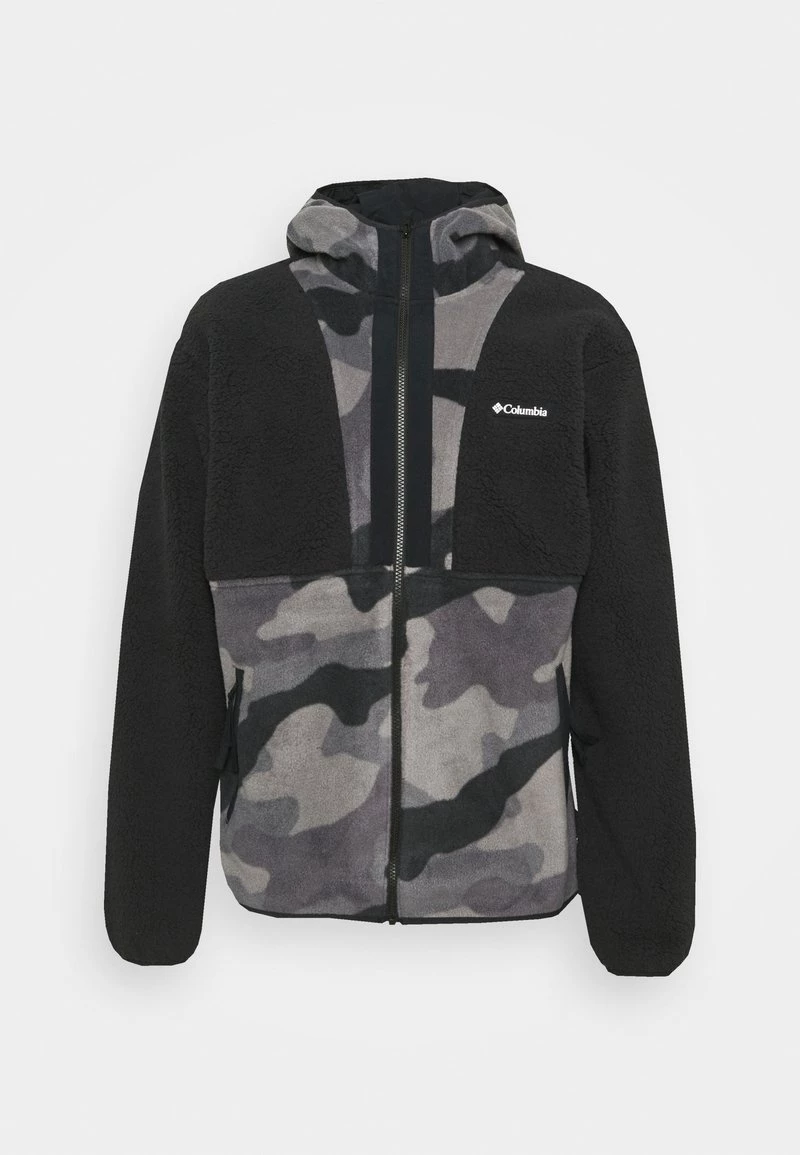 Columbia Hombre BACKBOWL™ SHERPA FULL ZIP HOODIE - Forro Polar - Black 1 Columbia Hombre BACKBOWL™ SHERPA FULL ZIP HOODIE - Forro Polar - Black