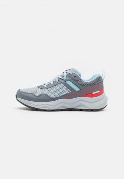 Columbia Mujer WATERPROOF - Zapatillas De Senderismo - Cirrus Grey/red Hibiscus