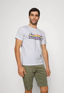 Columbia Hombre MENS SUN TREK SHORT SLEEVE GRAPHIC TEE - Camiseta Deportiva - White