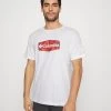 Columbia Hombre THISTLETOWN HILLS GRAPHIC SHORT SLEEVE - Camiseta Estampada - White