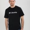 Columbia Hombre BASIC LOGO™ SHORT SLEEVE - Camiseta Estampada - Black