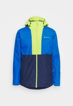 Columbia Hombre TIMBERTURNER JACKET - Chaqueta De Snowboard - Coll Navy/bright Indig/bright Chartreuse