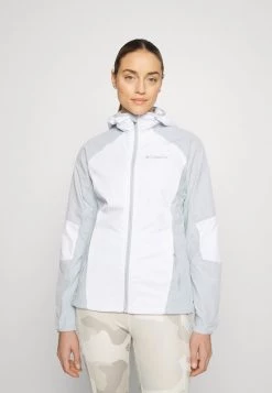 Columbia Mujer AS™ HOODIE - Chaqueta Softshell - White/cirrus Grey