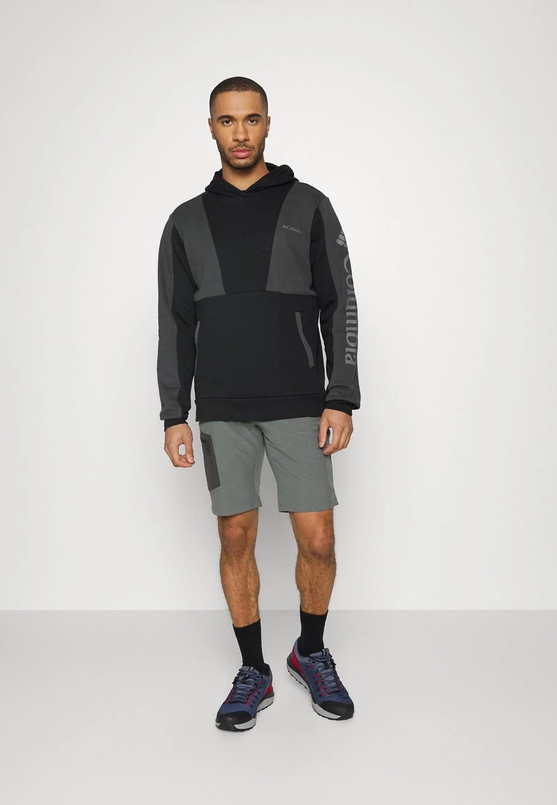 Columbia Hombre LODGE™ COLORBLOCK HOODIE - Jersey Con Capucha - Black/shark/black 2 Columbia Hombre LODGE™ COLORBLOCK HOODIE - Jersey Con Capucha - Black/shark/black - Imagen 2