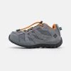 Columbia Unisexo CHILDRENS REDMOND WATERPROOF - Zapatillas De Senderismo - Ti Grey Steel/gold Amber